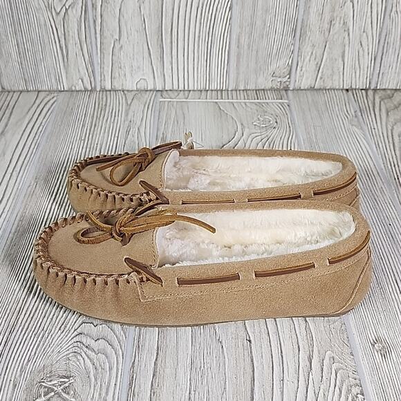 Minnetonka Allie Junior Trapper Slipper Mocs Womens Size 7 NEW - Picture 5 of 12